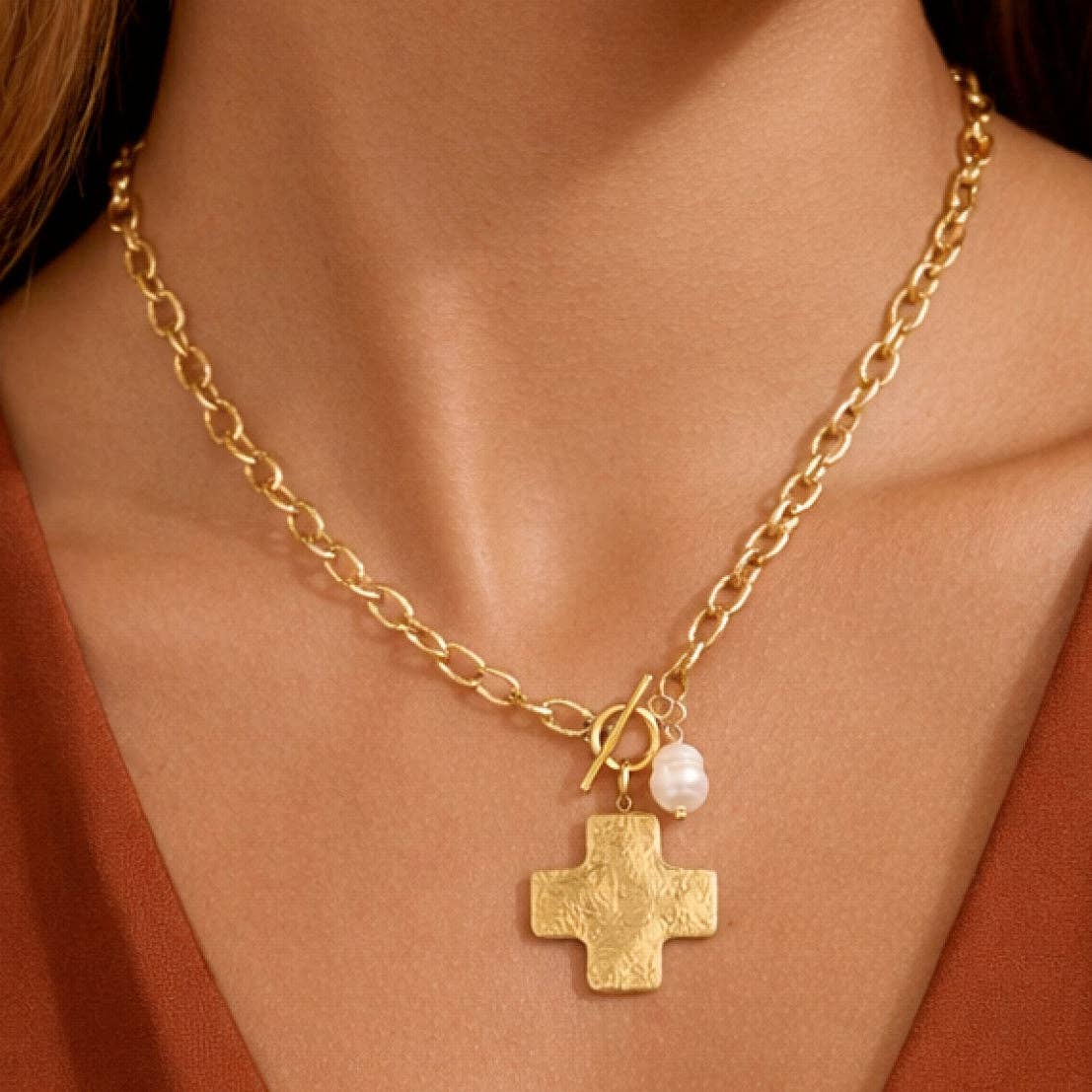 Golden Faith Necklace