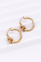Twisted Hoop Earrings