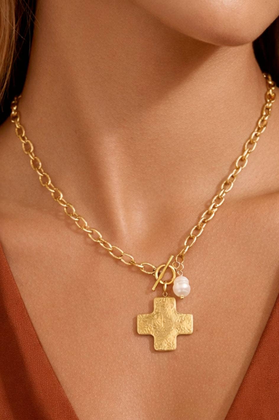 Golden Faith Necklace