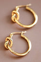 Twisted Hoop Earrings